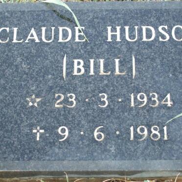 HUDSON Claude 1934-1981