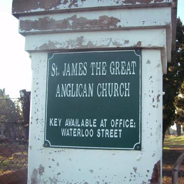 1. Entrance to cemetery