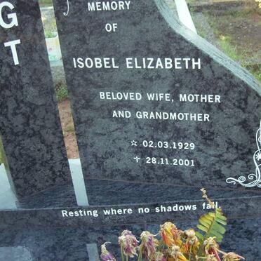 VOIGT Isobel Elizabeth 1929-2001