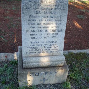 COFFEY Charles Augustus 1889-1973 &amp; Ida Louise GRADWELL 1896-1957