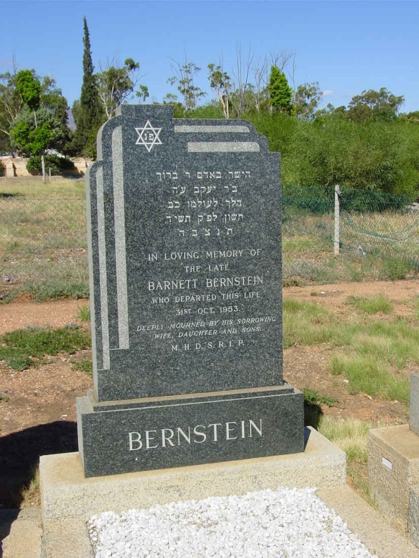 BERNSTEIN Barnett -1953