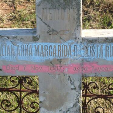 RICCI Lilian Anna Marcarida, da Costa -1887