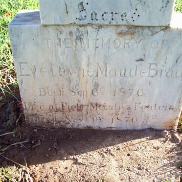 BRAD Eveleyn Maude 1876-1876