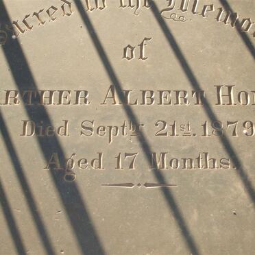 HOME Arther Albert - 1879