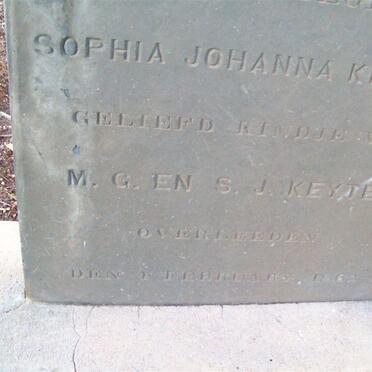 KEYTER Sophia Johanna -1862