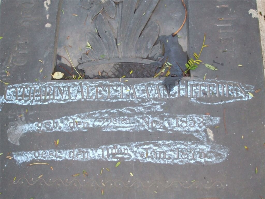 HEERDEN Catherina Aletta, van 1853-1875