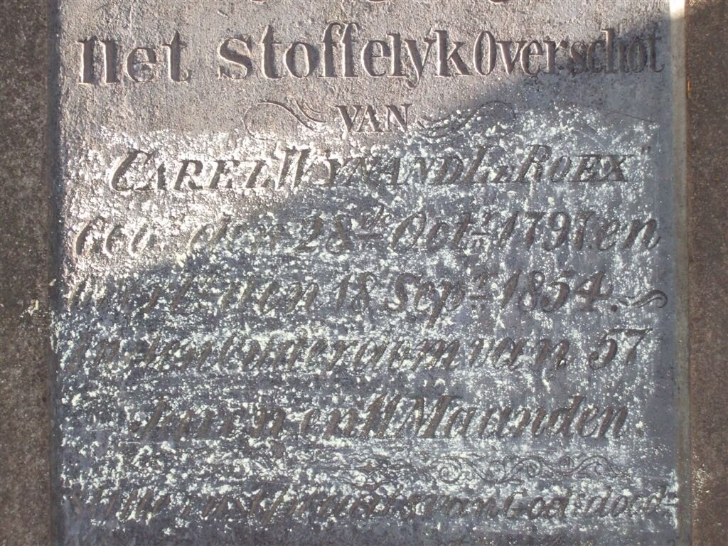 ROEX Carel Wynand, le 1797-1854_1