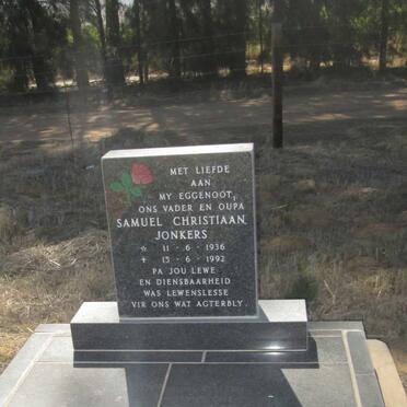 JONKERS Samuel Christiaan 1936-1992
