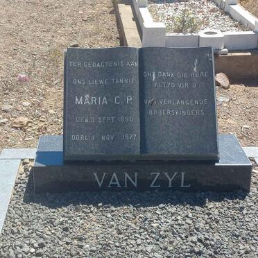 ZYL Maria C.P., van 1890-1977