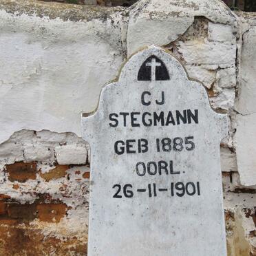 STEGMANN C.J. 1885-1901
