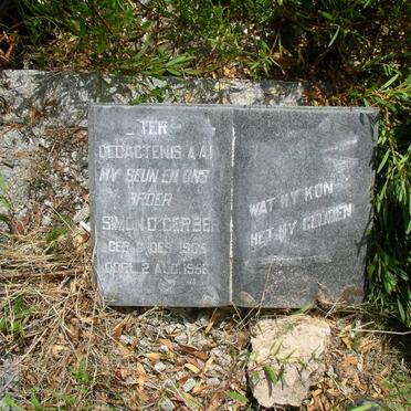 GERBER Simon C. 1909-1956