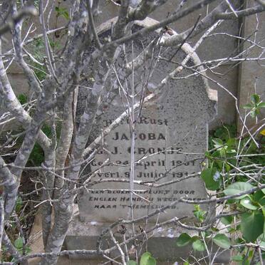 CRONJE Jacoba G.J..  18??-191?