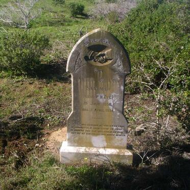 Western Cape, RIVERSDALE district, Gouritsriviermond, Melkhoutfontein 449, farm cemetery