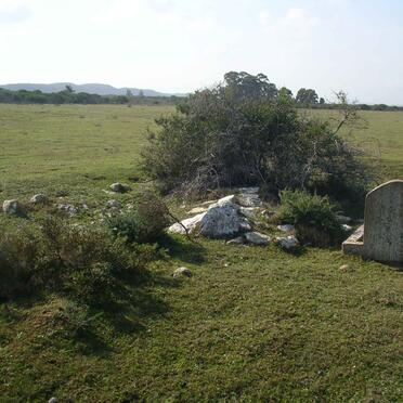 Western Cape, RIVERSDALE district, Droëvlakte, Modderfontein 417, farm cemetery_1