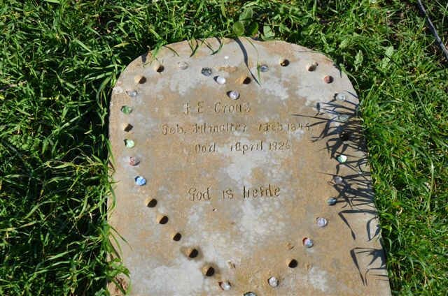 CROUS J.E. nee FILMATER 1845-1926