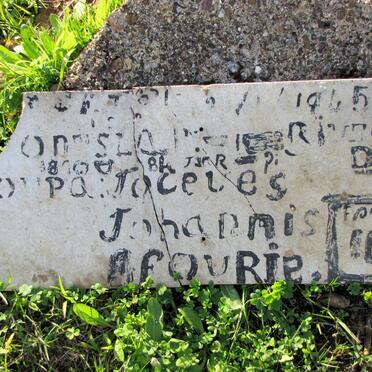 FOURIE Joseves Johannis 1890-1965