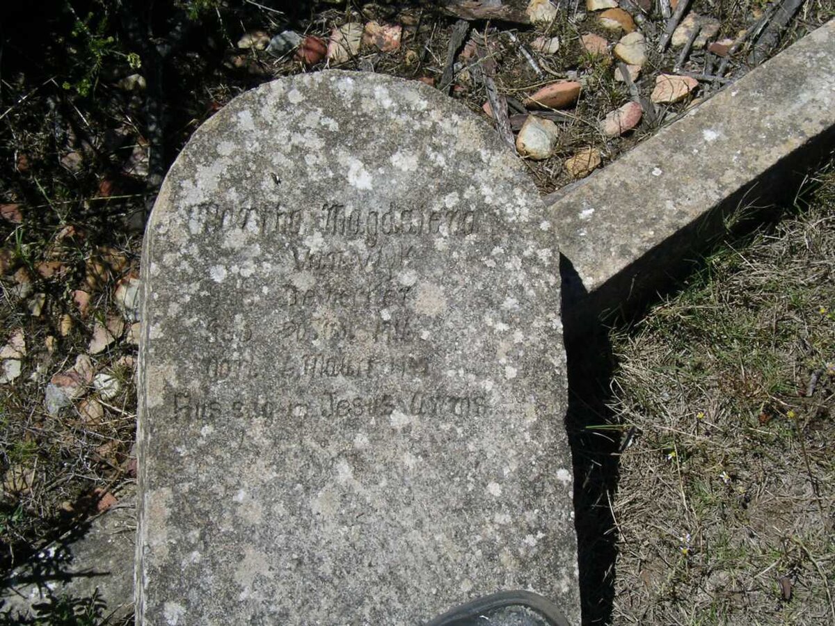 WYK Martha Magdalena, van