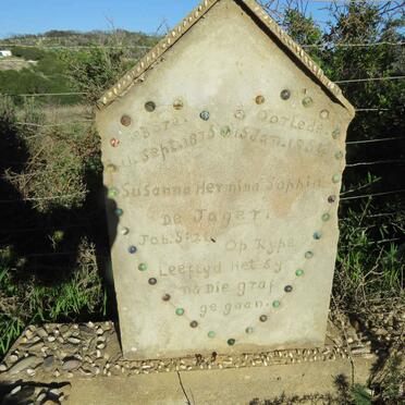 JAGER Susanna Hermina Sophia, de 1875-1954