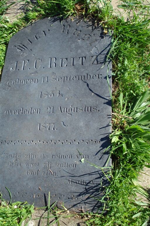 REITZ J.F.C. 1854-1877