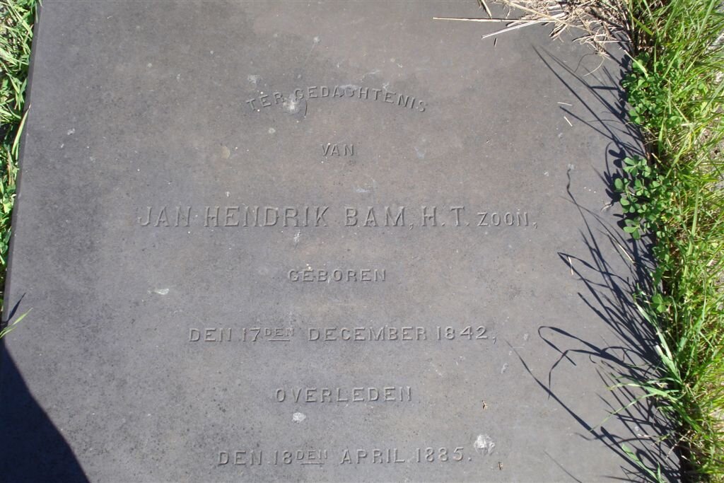 BAM Jan Hendrik 1842-1895