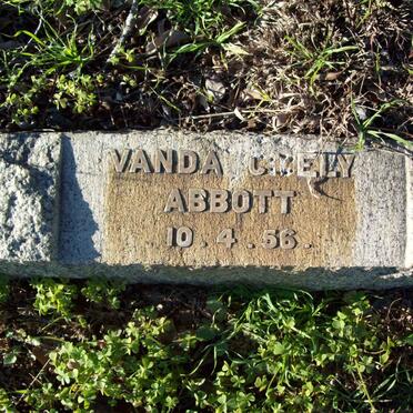 ABBOTT Vanda Cicely -1956