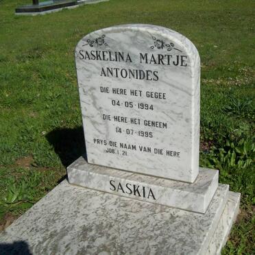 ANTONIDES Saskelina Martje 1994-1995