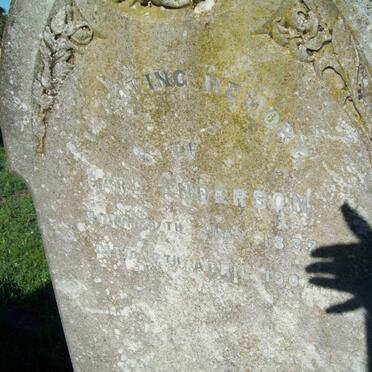 ANDERSON Carl 1837-1902