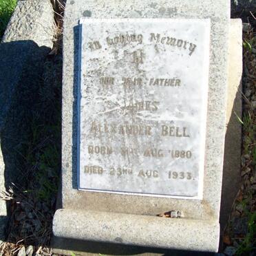 BELL James Alexander 1880-1933
