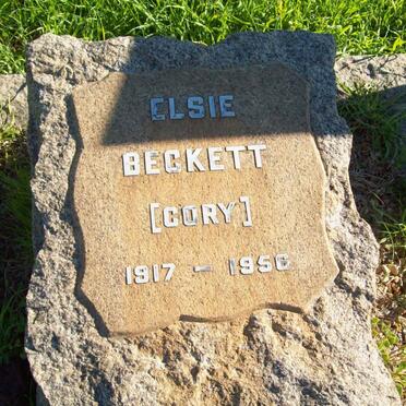 BECKETT Elsie nee COREY 1917-1956