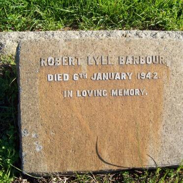 BARBOUR Robert Lyle -1942