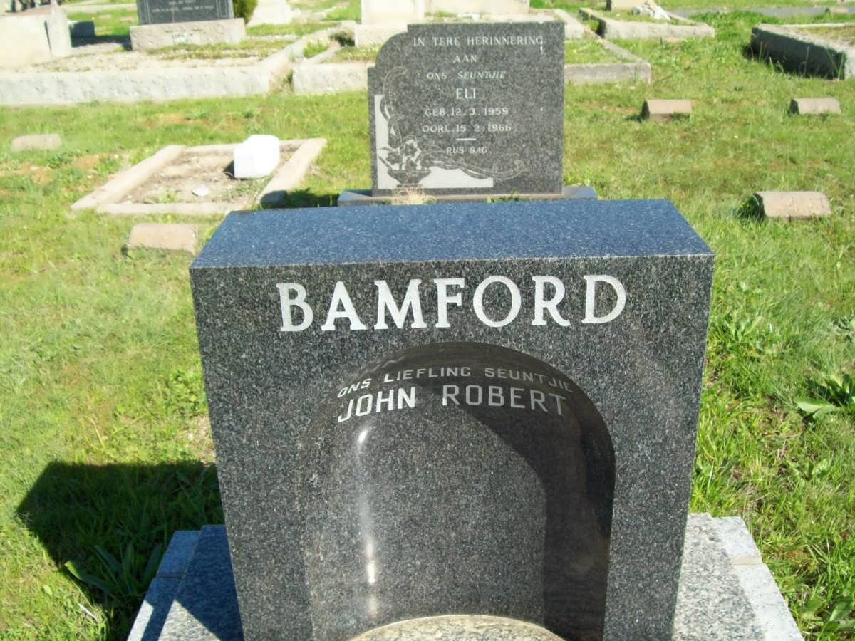 BAMFORD John Robert