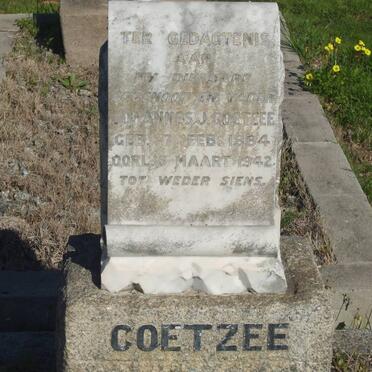 COETZEE Johannes J. 1884-1942