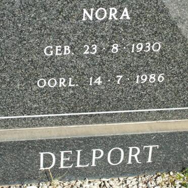 DELPORT Nora 1930-1986