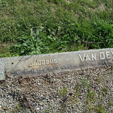 DEVENTER Jacobus, van 1877-1956