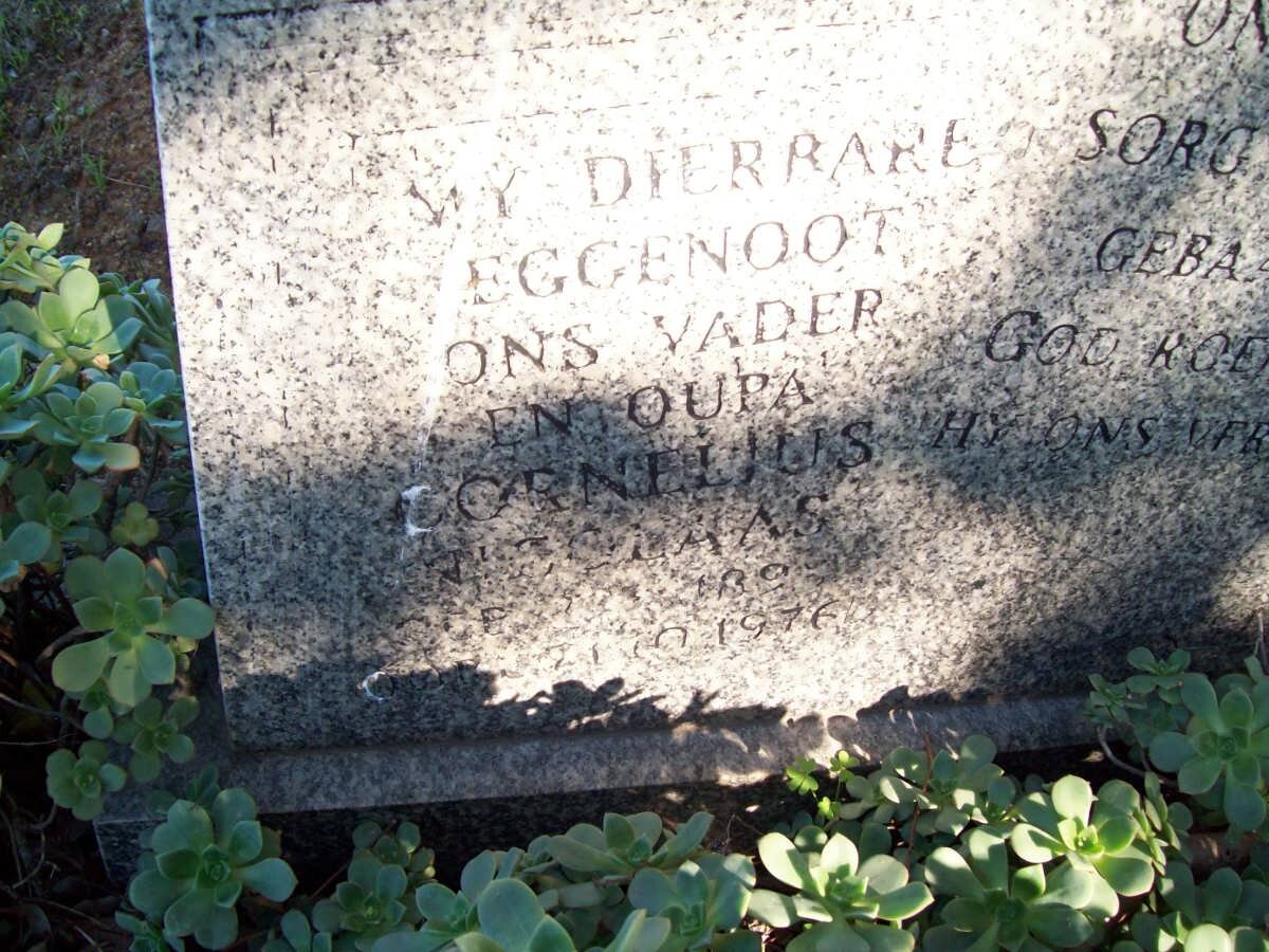 DEMPERS Cornelius Nicolaas 189?-1976