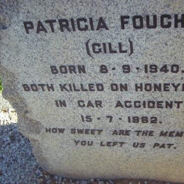 FOUCHE Patricia nee GILL 1940-1962