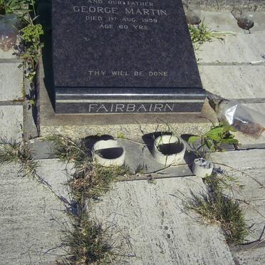 FAIRBAIRN George Martin -1959
