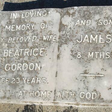 GORDON Beatrice :: GORDON James