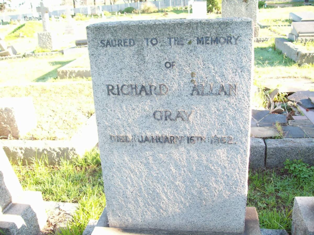 GRAY Richard Allan -1962