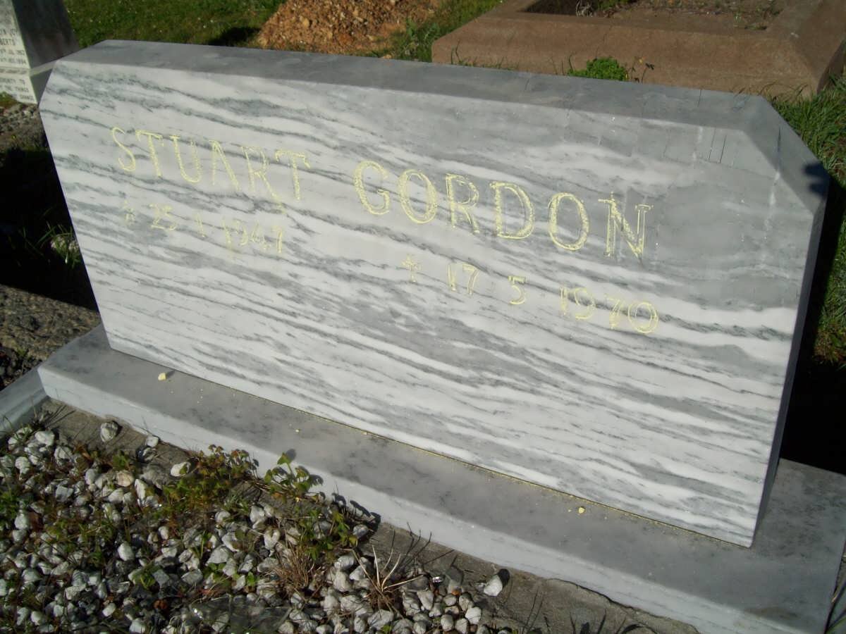 GORDON Stuart 1947-1970