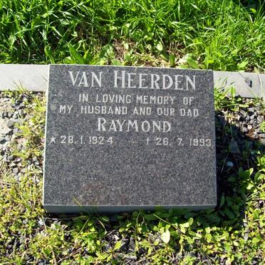 HEERDEN Raymond, van 1924-1993
