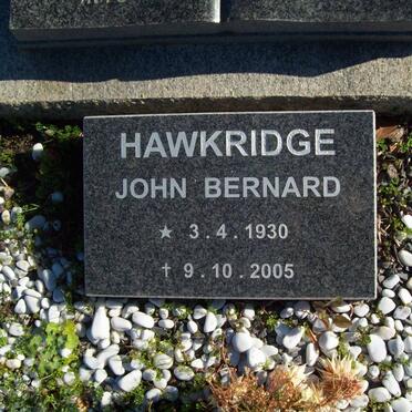HAWKRIDGE John Bernard 1930-2005