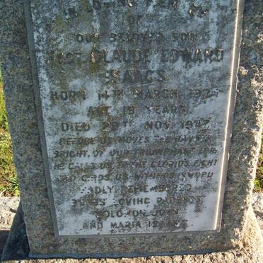 ISAACS Claude Edwards 1925-1947