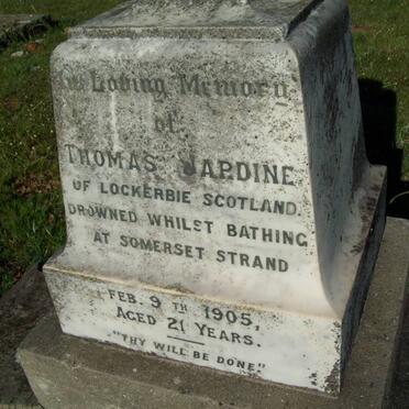 JARDINE Thomas -1905