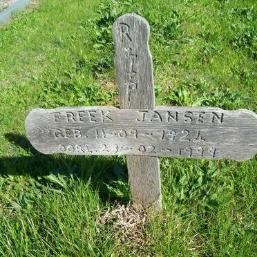JANSEN Freek 1924-1999
