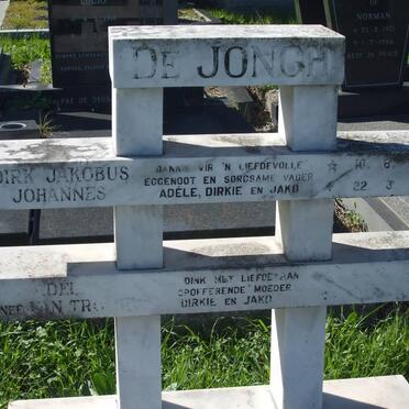 JONGH Dirk Jacobus Johannes, de 1946-1988 &amp; Adel VAN TROMP 1948-1987