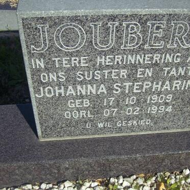 JOUBERT Johanna Stepharina 1909-1994
