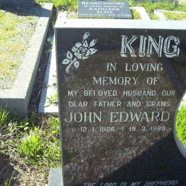 KING John 1926-1989