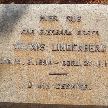 LINDENBURG Alexis 1890-1967