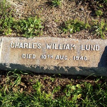 LUND Charles William -1940